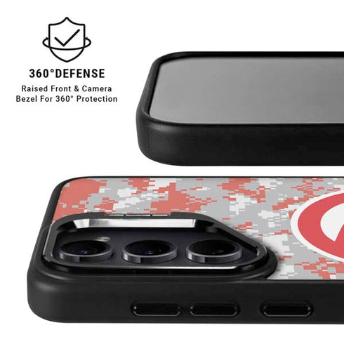 NBA Atlanta Hawks Digi Camo Galaxy S24 FE Kickstand Case
